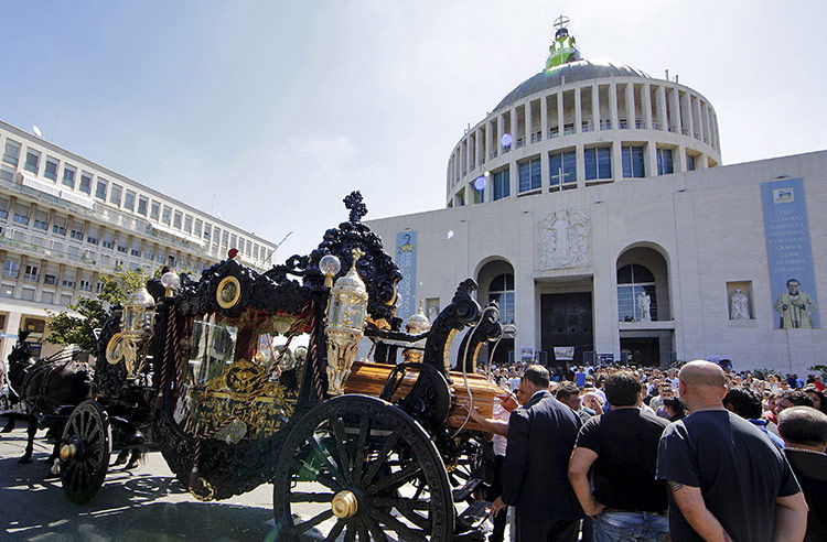 The funeral of Vittorio Casamonica