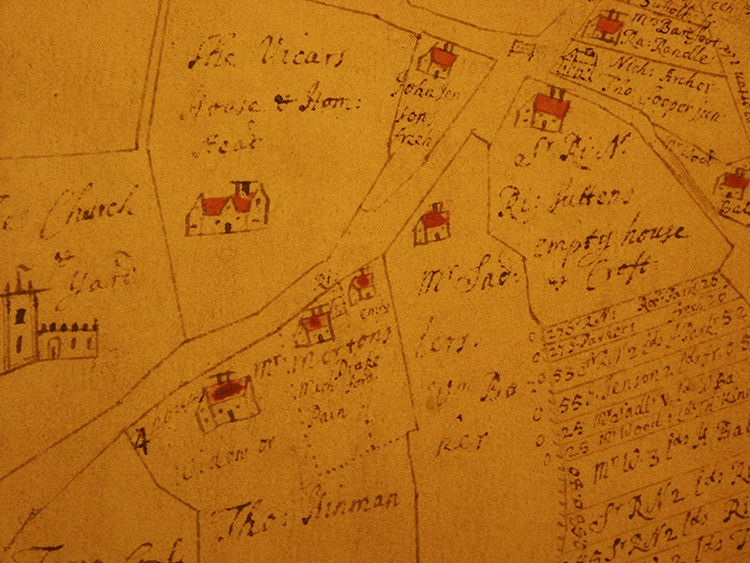 Emotional geography: Chilvers Coton mapped in 1684