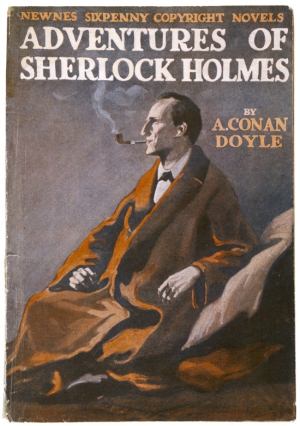 Early edition of the Adventures of Sherlock Holmes