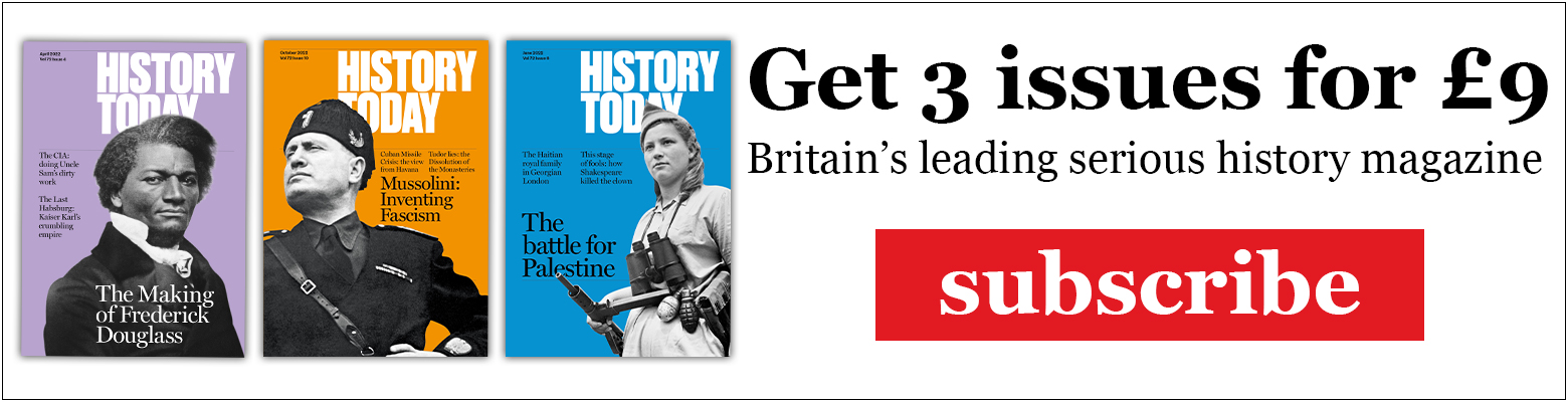 History Today subscription offer