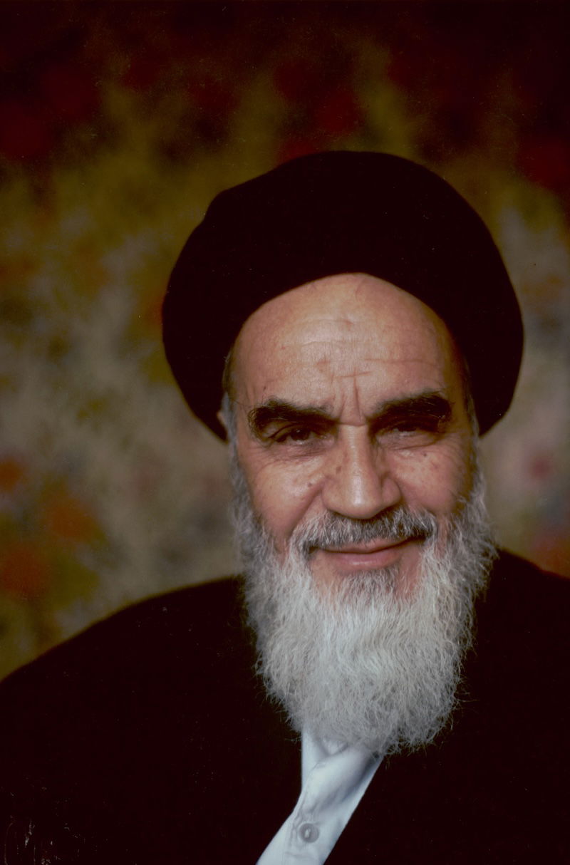 Ayatollah Khomeini, Hatami, 1979. Library of Congress. Public Domain.