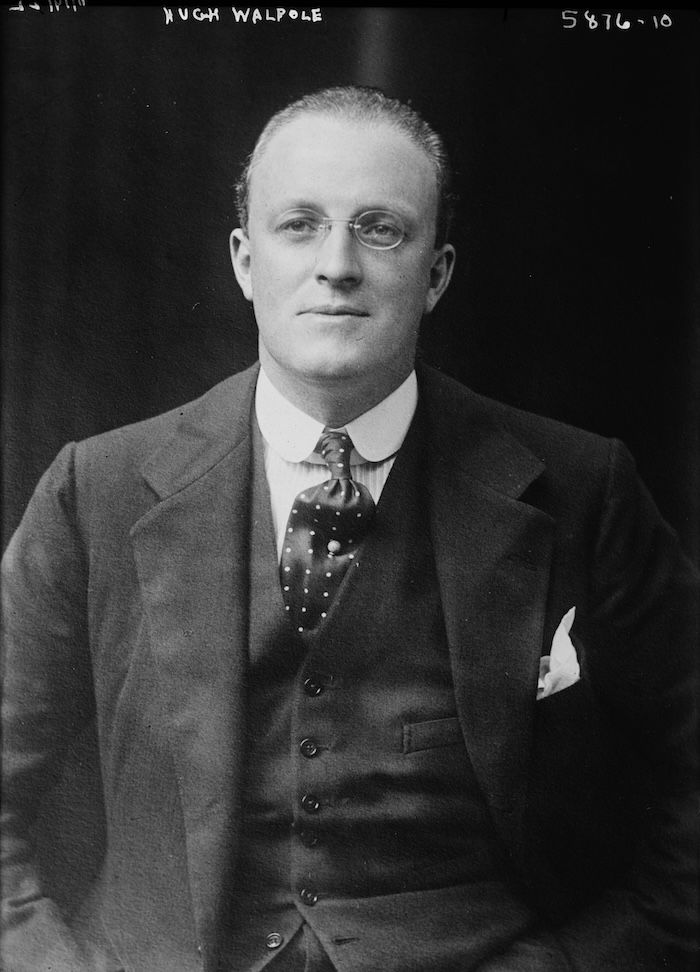 Hugh Walpole, c.1925. Library of Congress. Public Domain.