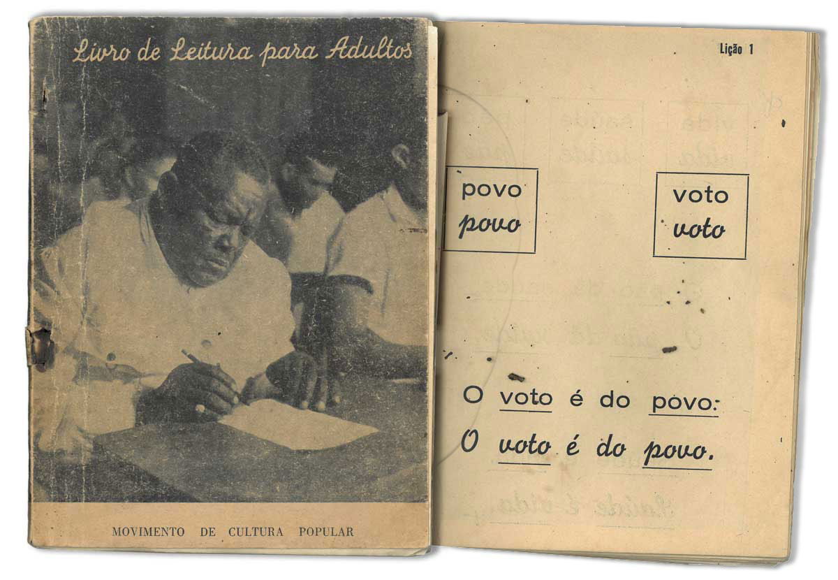 The MCP’s Livro de Leitura para Adultos, 1960s. Courtesy of Courtney J. Campbell.