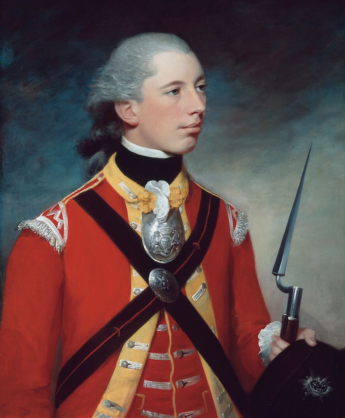 Captain Thomas Hewitt, who commanded a light company at Lexington, 1781. National Army Museum/Bridgeman Images.