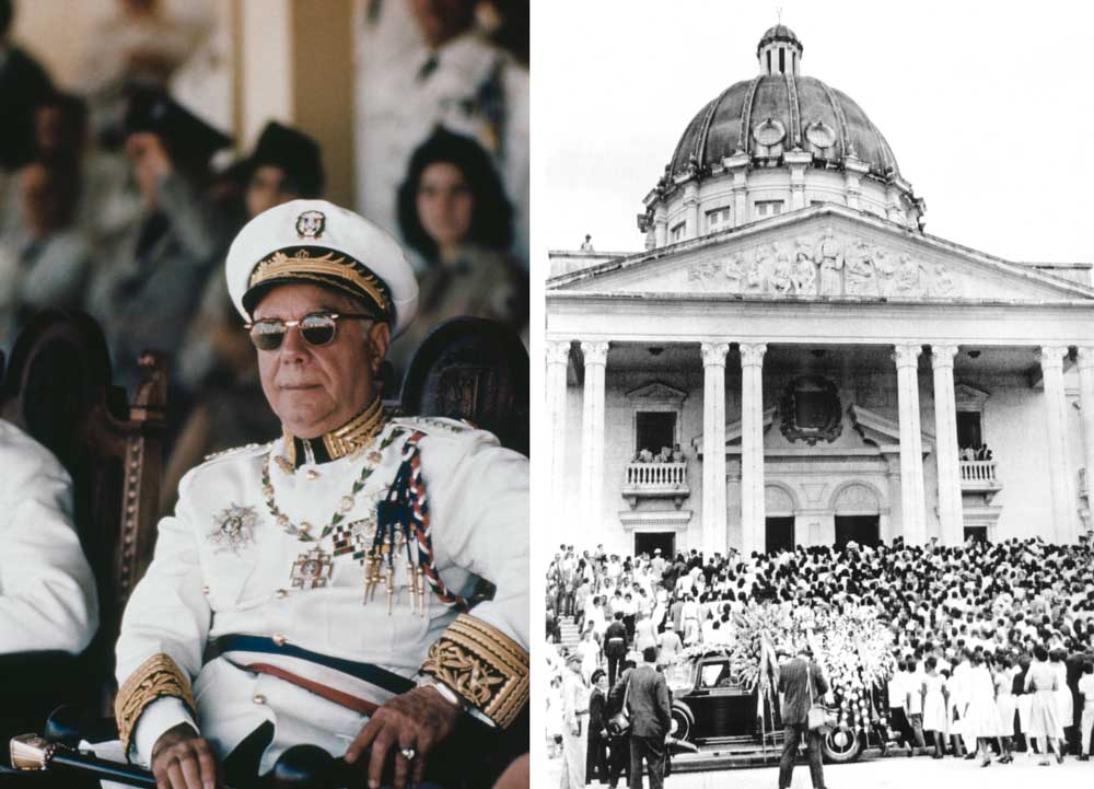 Rafael Trujillo, President of the Dominican Republic, c.1960.
