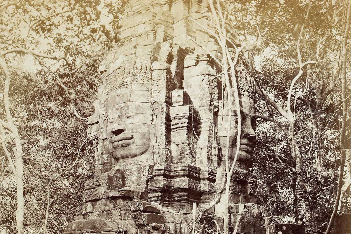 Bayon Temple, 1866, by John Thomson.