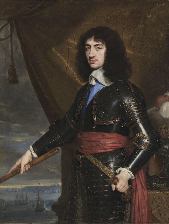 King Charles II of England, by Philippe de Champaigne, 1653. The Cleveland Museum of Art. Public Domain.