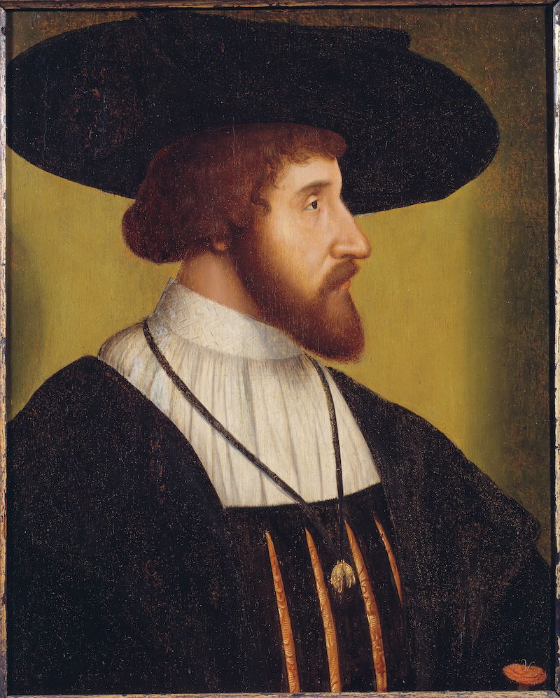 Christian II of Denmark, artist unknown, 16th century. Nationalmuseum, Sweden.
