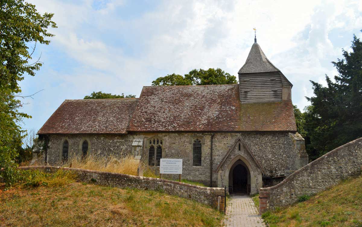 St Peter's Church, Folkington, East Sussex