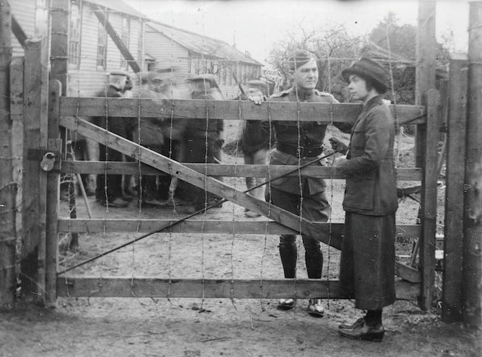 A German soldier learns of the Armistice at a POW camp in England, November 1918. Library of Congress. Public Domain.