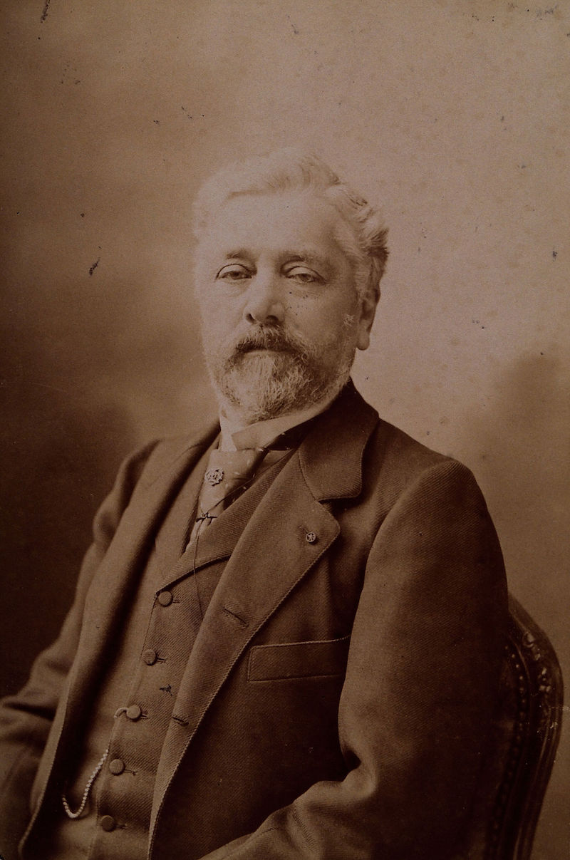 Alexandre Gustave Eiffel, by Braun & Co. Wellcome Collection. Public Domain.