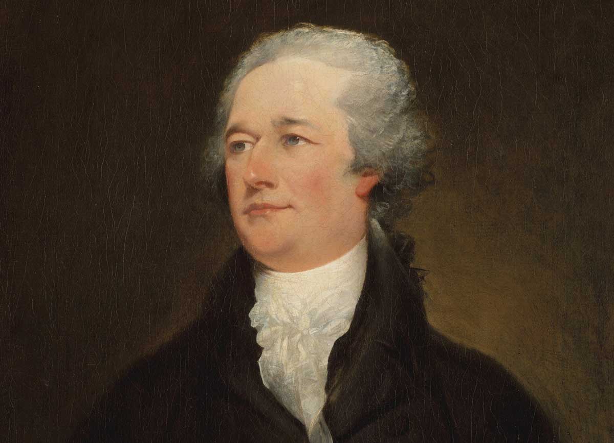 Effervescent charm: Alexander Hamilton, by John Trumbull, 1804 © Metropolitan Museum of Art, New York.