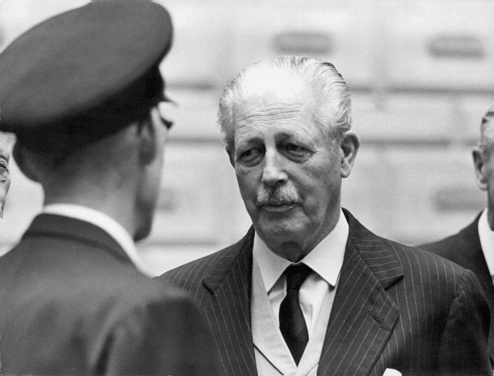 Harold Macmillan in Stockholm, 11 August 1963. Wiki Commons.