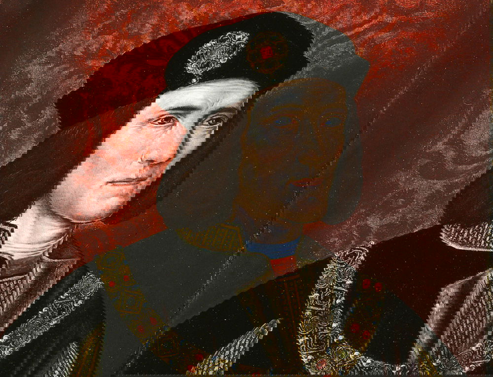 Richard III, oil on panel, late 16th century. National Portrait Gallery