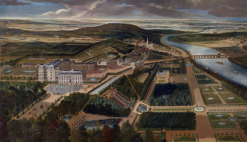 View of Saint-Cloud,  by Étienne Allegrain, 1674.