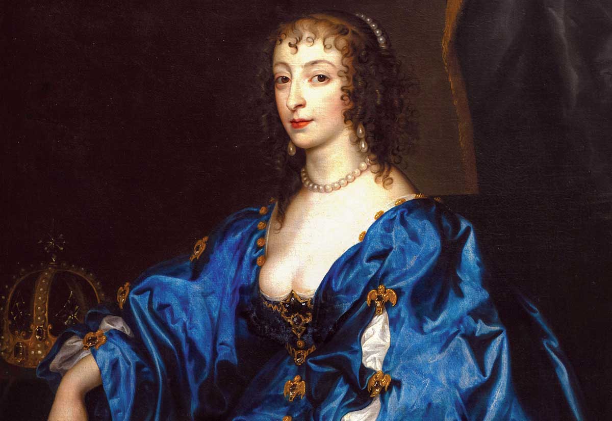 Queen Henrietta Maria of England, by Anthony van Dyck, 1636. incamerastock/Alamy.