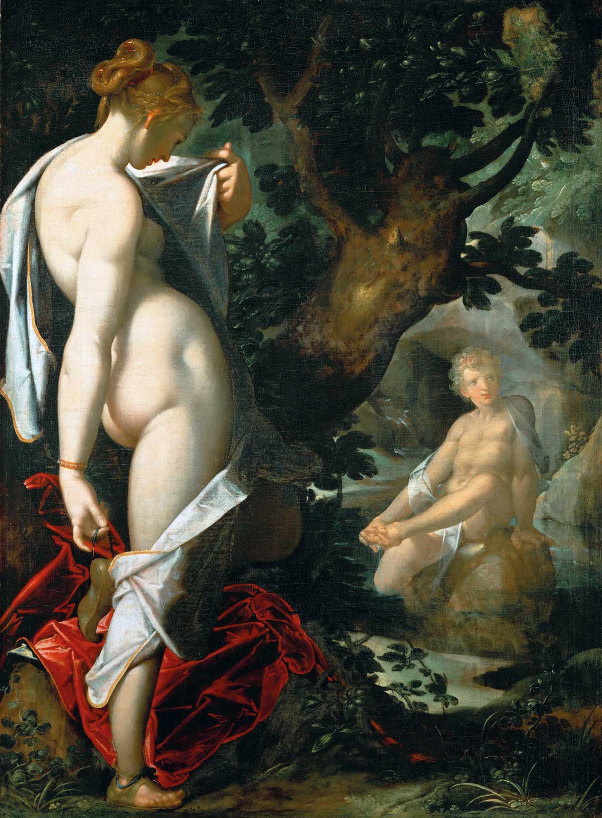 Hermaphroditus and Salmacis