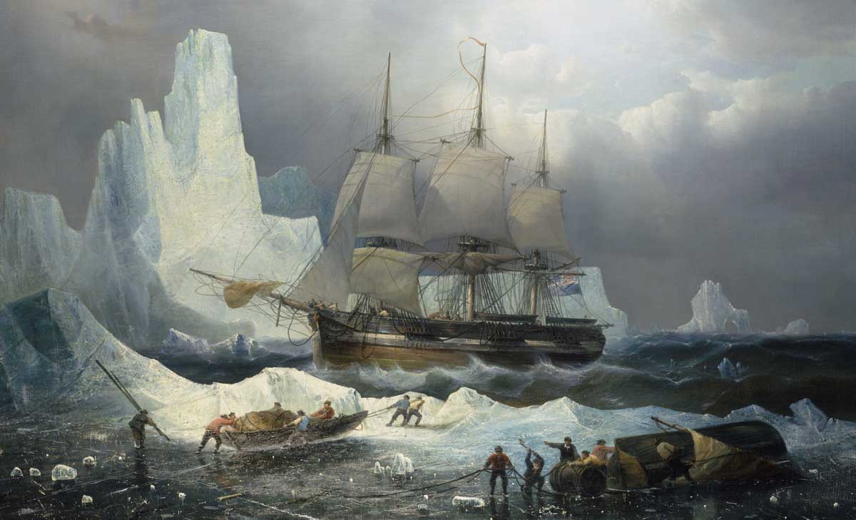 HMS Erebus in the Ice, 1846