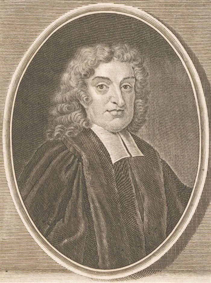 Astronomer Royal John Flamsteed, by Johann Martin Bernigeroth, 1738. Rijksmuseum. Public Domain.