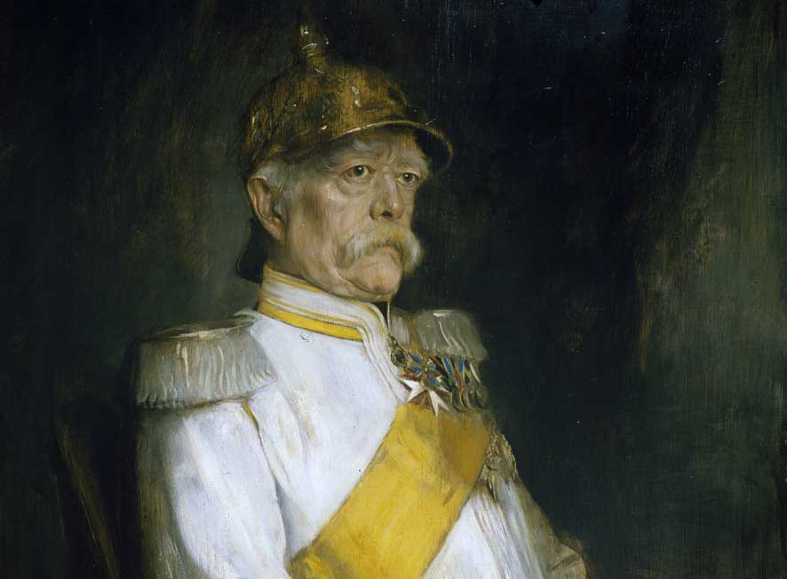 Portrait of Otto Eduard Leopold von Bismarck, Franz von Lenbach, 1890.