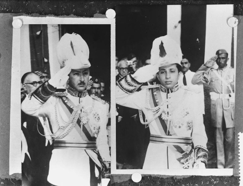 King Faisal and Crown Prince Abd al-Ilah, 1958. Nationaal Archief (CC0).