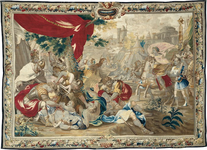The Massacre at Jerusalem from The Story of Titus and Vespasian, by Charles Poerson, c.1650-75. Art Institute of Chicago. Public Domain.
