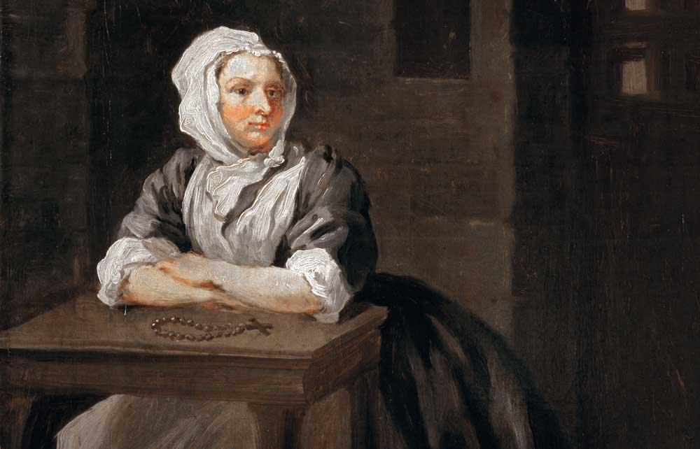 Sarah Malcolm by William Hogarth, 1733.