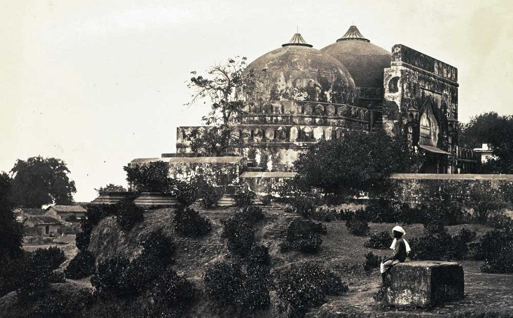 the Babri Masjid, Ayodhya, c.1867. 