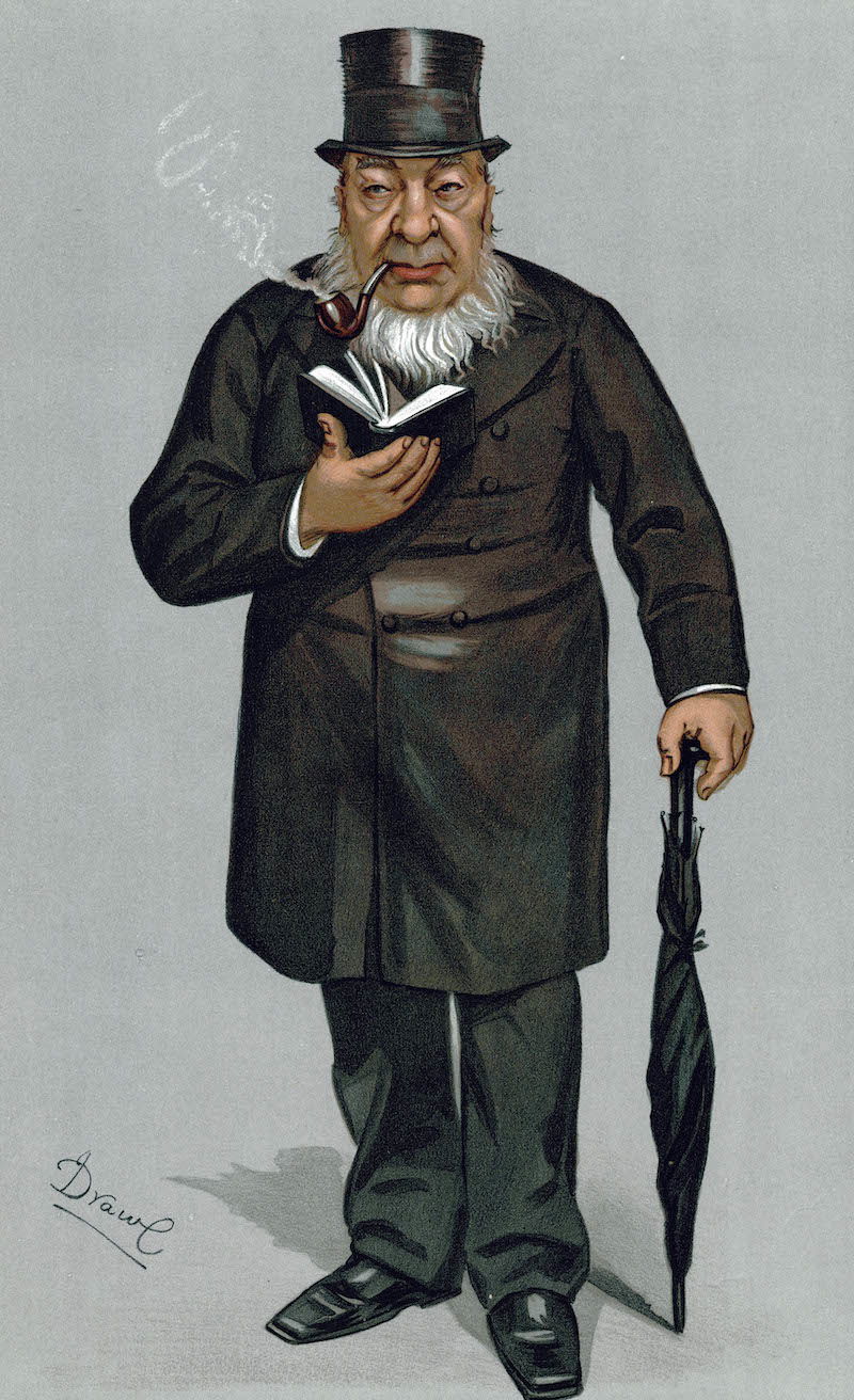 Paul Kruger, by ‘Drawl’, Vanity Fair, 1900.