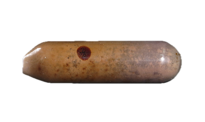 A radium ampule used by Marie Curie and sent to Dr. Robert Abbe, 1903. National Museum of American History. Public Domain.