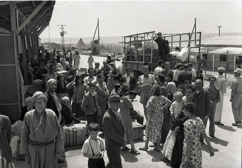 Jewish refugees in Iraq, April 1951. Wikimedia Commons