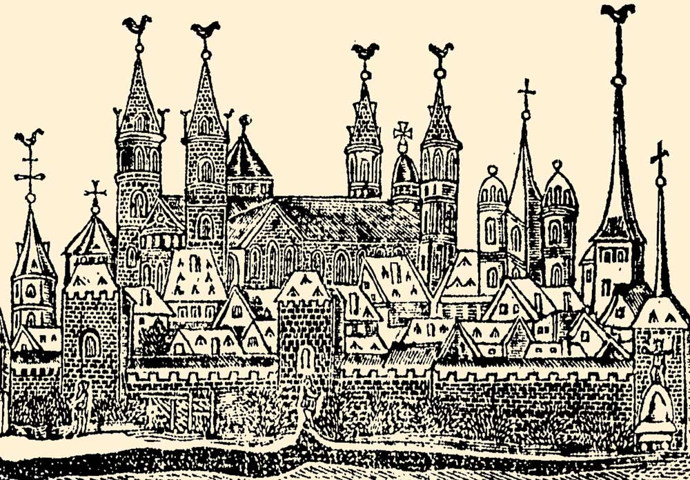 Illustration from Voyage to Russia, 1739.