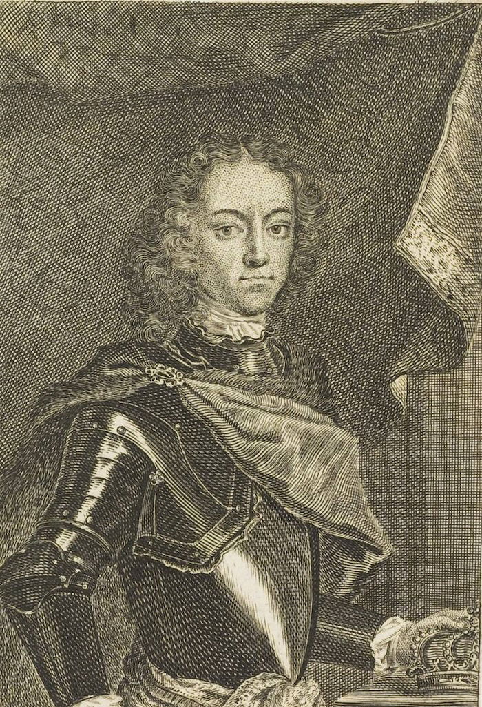 Tsarevich Alexei Petrovich, by David Hoyer, c.18th century. Catholic University of Leuven. Public Domain.