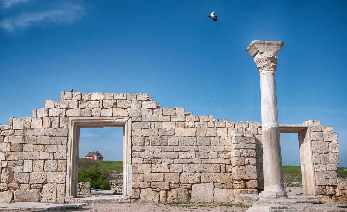 Ancient City of Tauric Chersonese. Sevastopol, Crimea