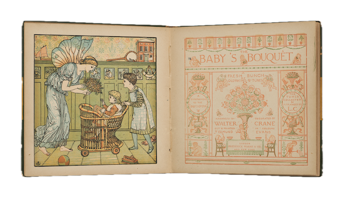 The Baby's Bouquet, A Fresh Bunch of Rhymes and Tunes, by Walter Crane, 1878. Metropolitan Museum of Art. Public Domain.