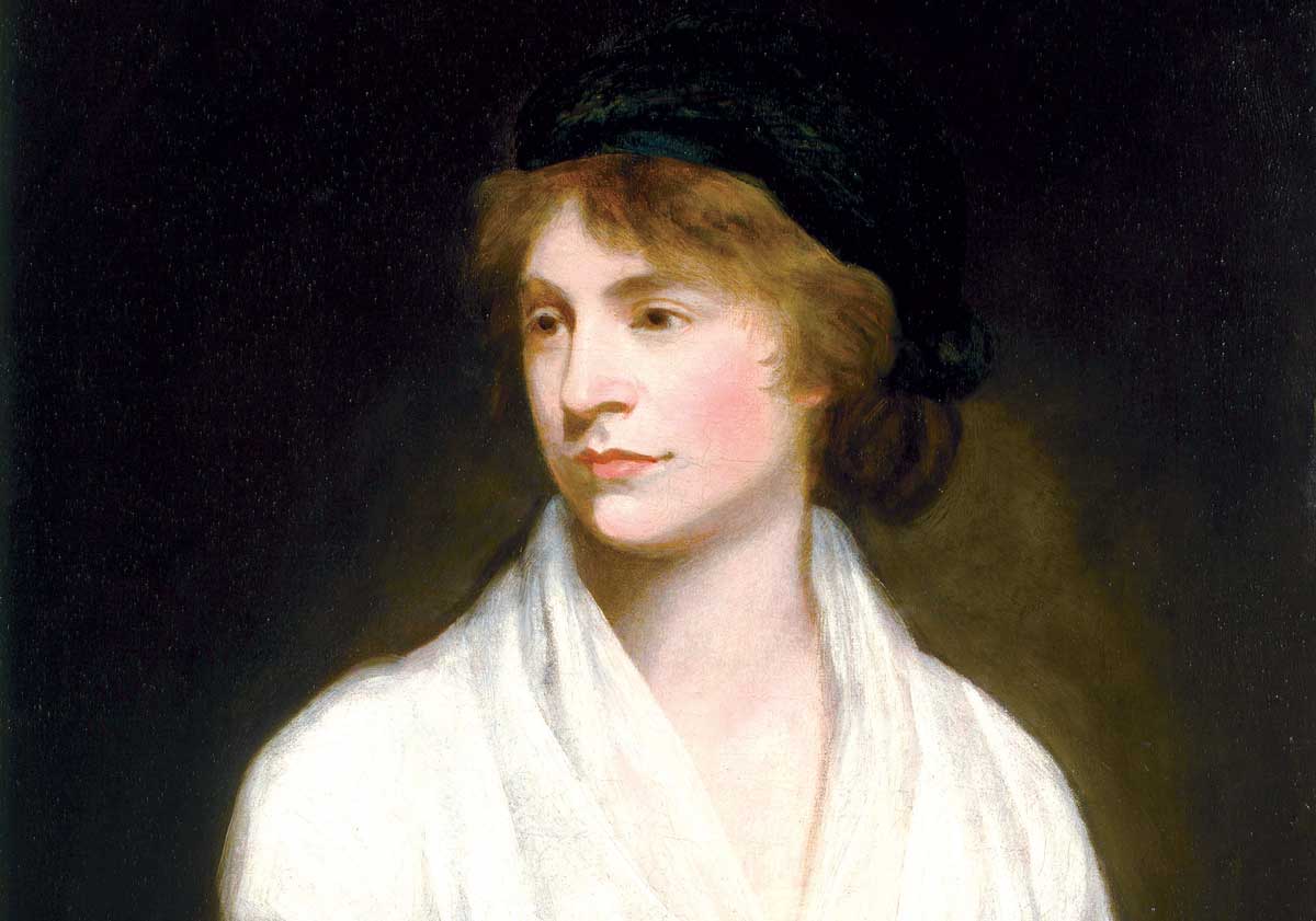 Mary Wollstonecraft, by John Opie, c.1797 © National Portrait Gallery, London.