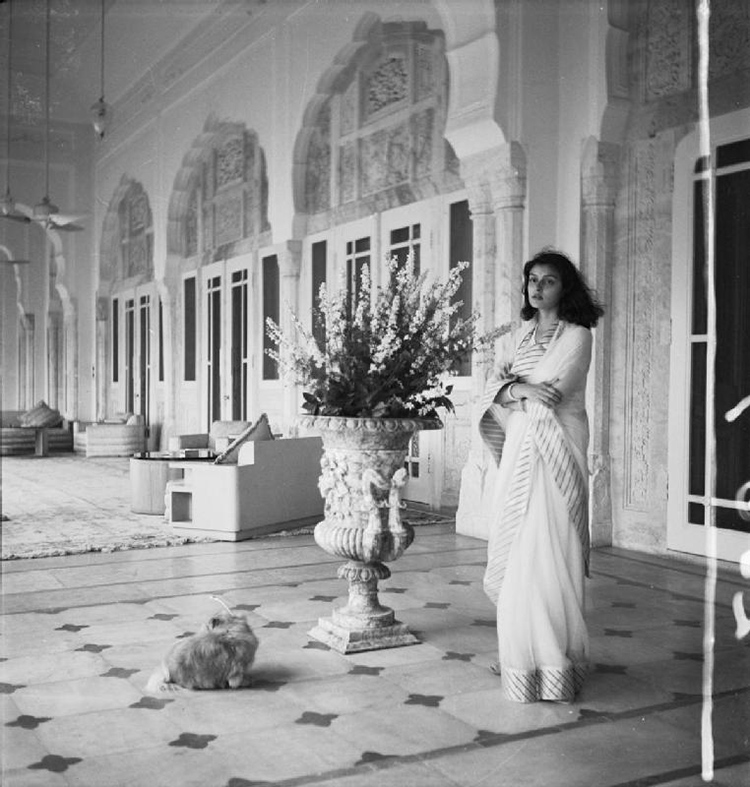 Gayatri Devi, by Cecil Beaton, 1940.