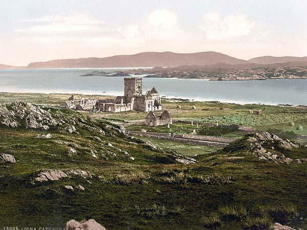 Iona Cathedral, Iona, Scotland, ca. 1899 