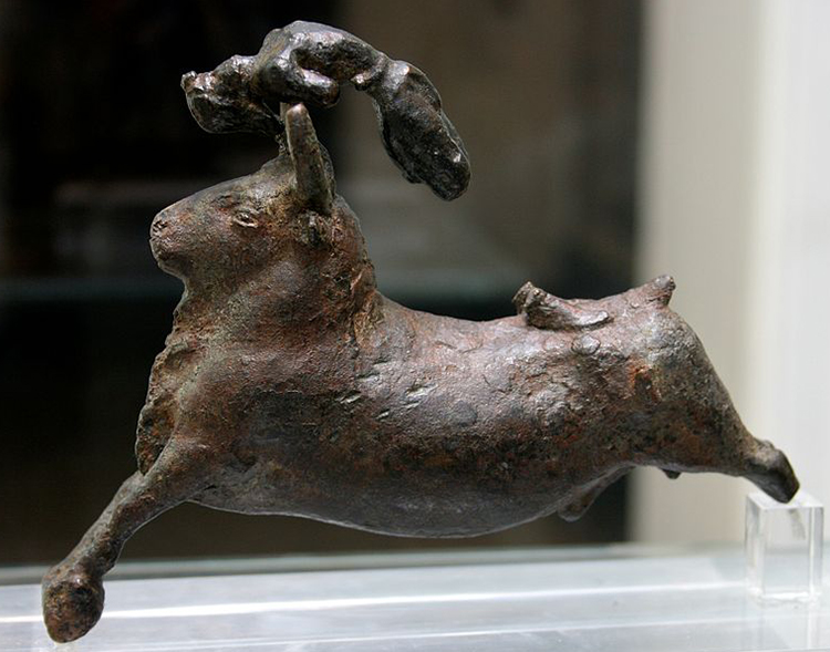  Minoan Bull-leaper, 1550-1450 BC.