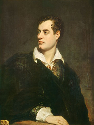 Portrait of Lord Byron by Thomas Phillips