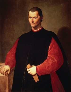 Portrait of Niccolò Machiavelli by Santi di Tito