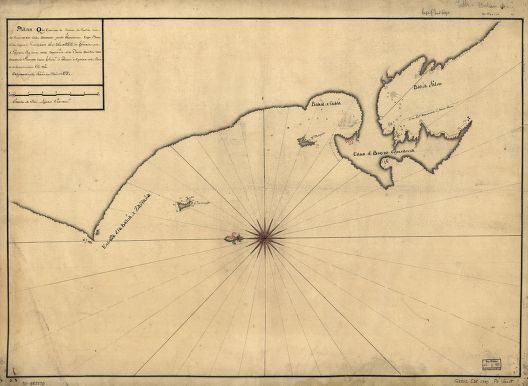 Early map of Cape Town