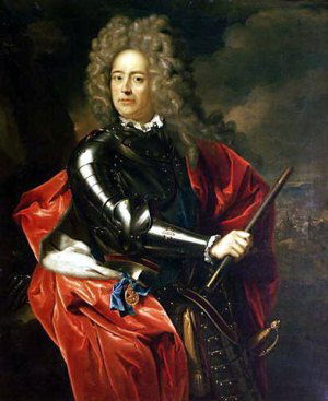 The Duke of Marlborough. Oil by Adriaen van der Werff.