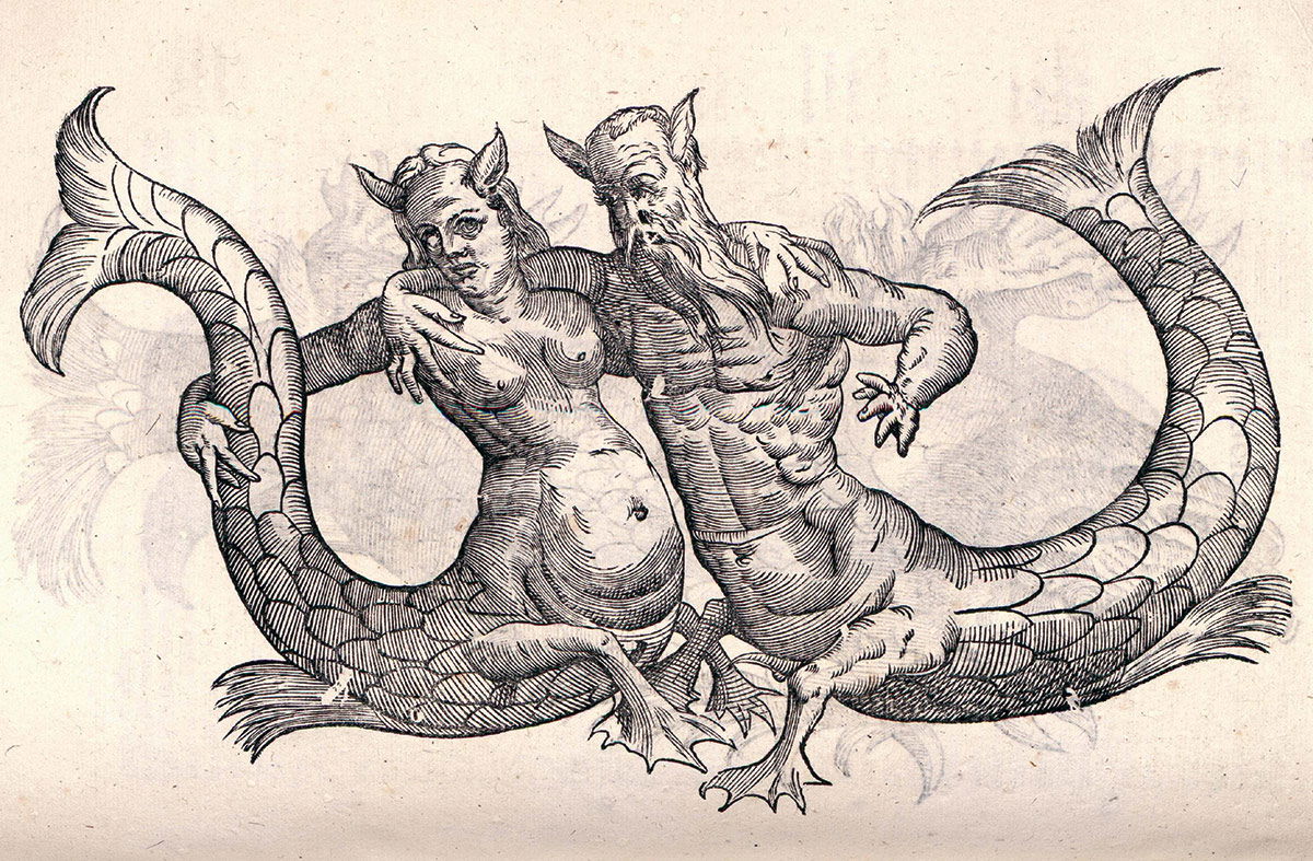 'Monstra Niliaca Parei', from Aldrovandi’s History of Monsters, 1642.