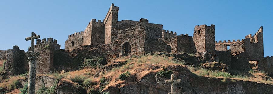 The Castle of Montanchez, where Calderón was imprisoned in 1619