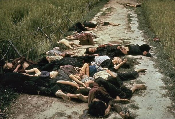 Aftermath of the My Lai massacre, March 16, 1968