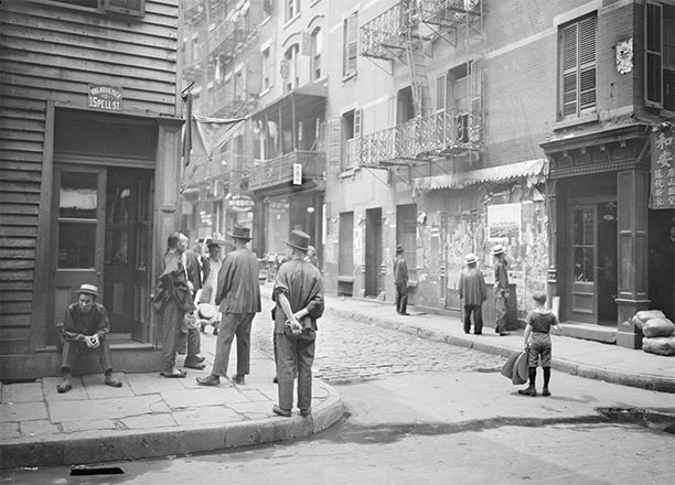 Conflict relocated: New York's Chinatown, c.1900