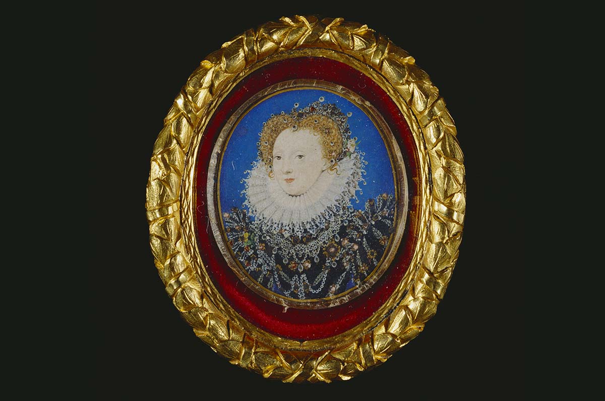 Elizabeth I, by Nicholas Hilliard, c.1580 Royal Collection Trust © Her Majesty Queen Elizabeth II, 2019/Bridgeman Images