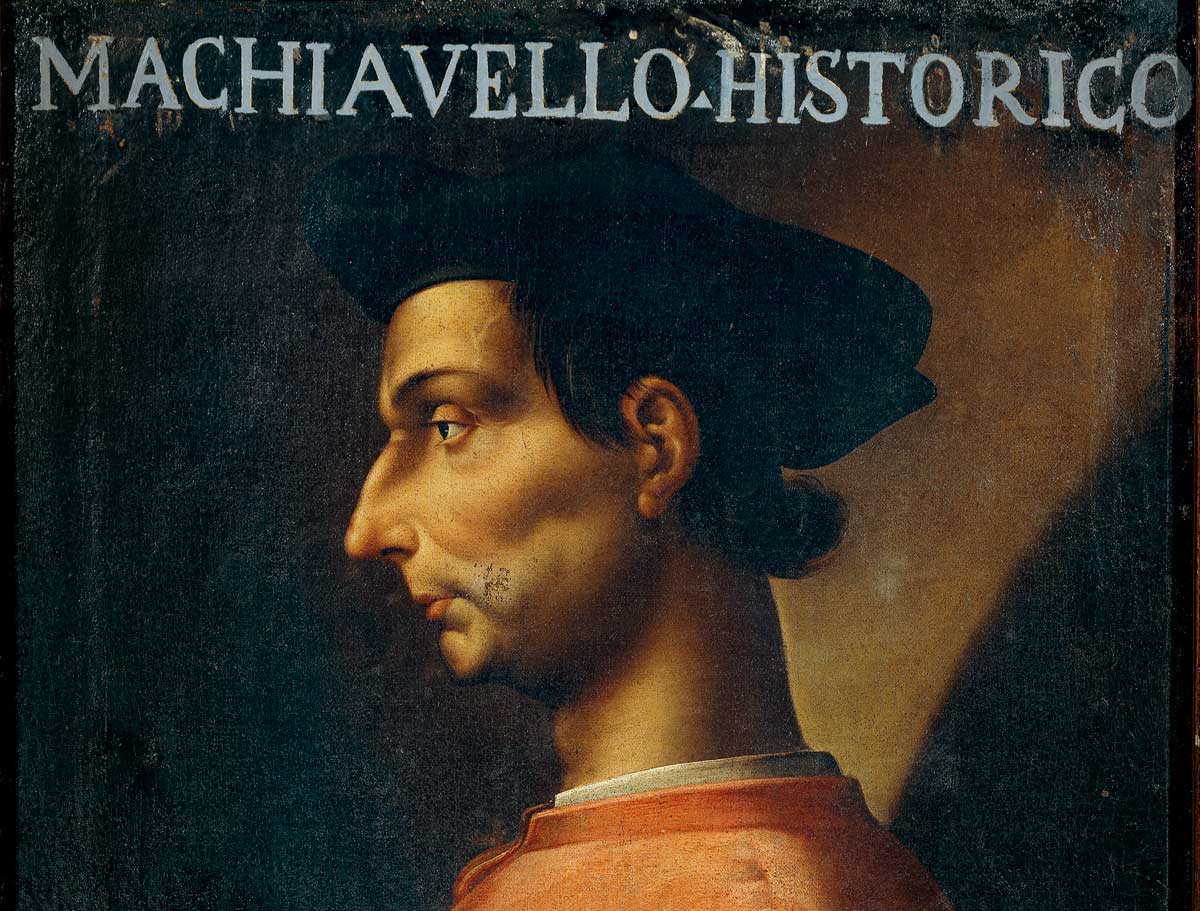 Niccolò Machiavelli (detail), by Antonio Maria Crespi Castoldi, 17th century © SZ Photo/Scherl/Bridgeman Images.
