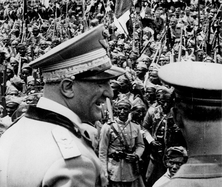 Viceroy of Ethiopia, General Rodolfo Graziani, Addis Ababa, November 1936